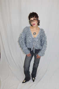 MAGLIONE LOOPY GRIGIO