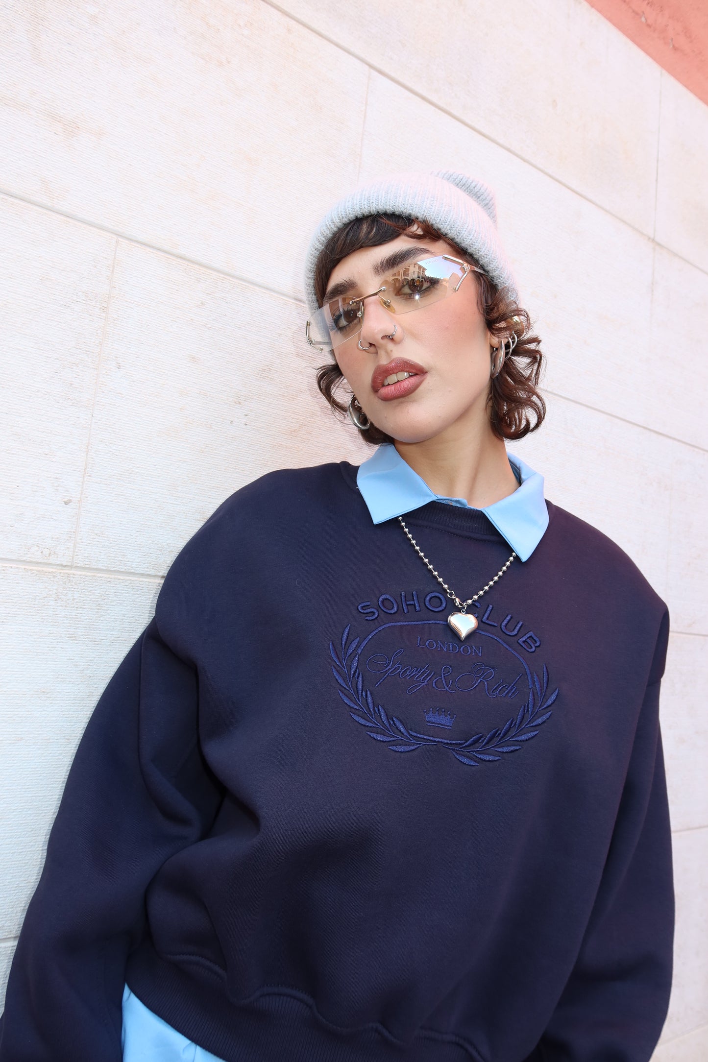 FELPA OVERSIZE “SOHO CLUB”