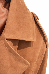 TRENCH SUEDE “BOJACK” - KIKKSIX KXGI2080MOR