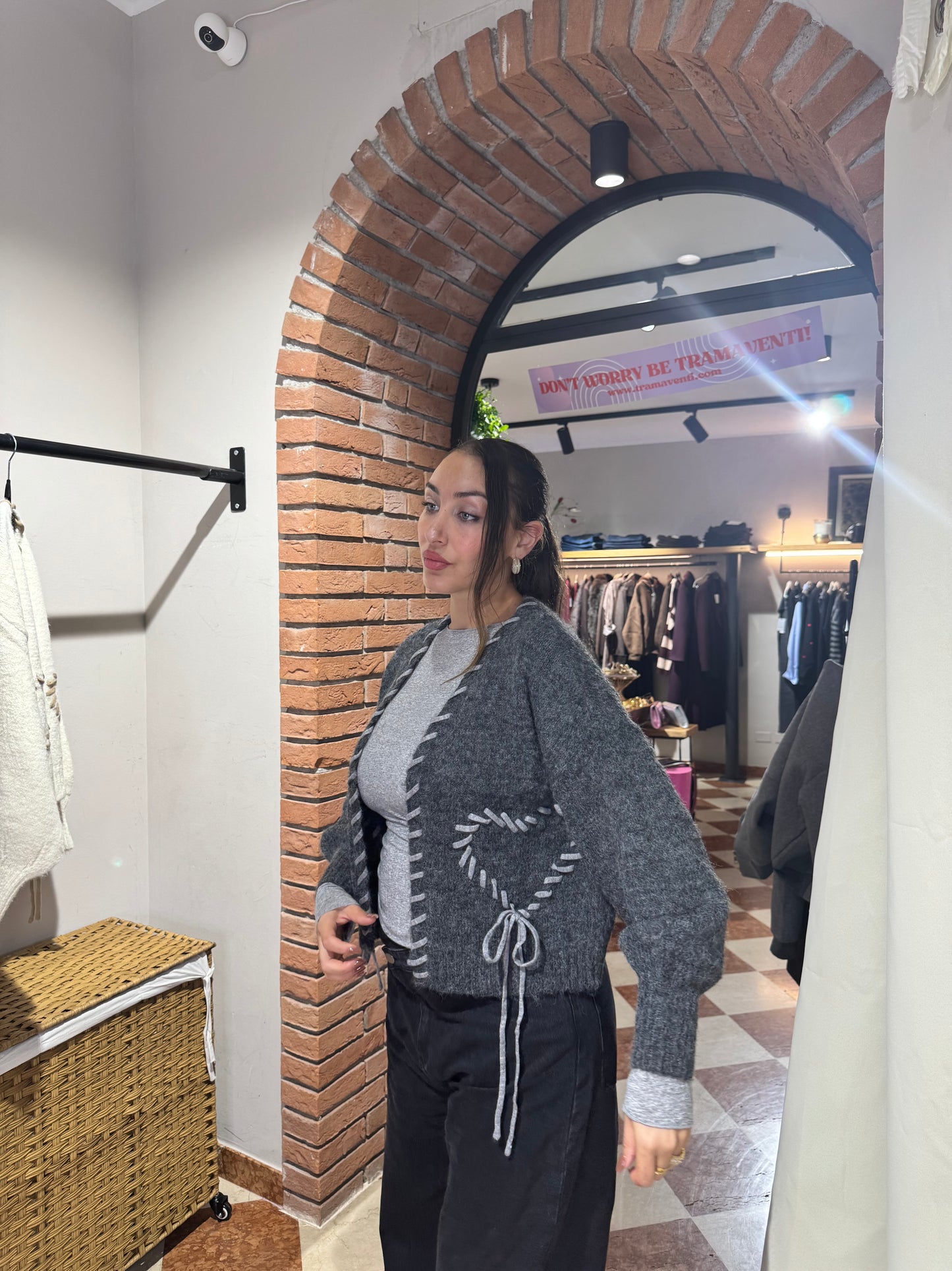 Cardigan intreccio AD64802