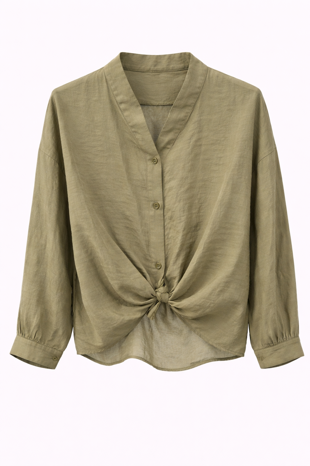 Camicia “Nodo chic” tinta unita Karina
7008