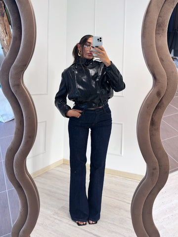 KORA JACKET — Giacca effetto cocco