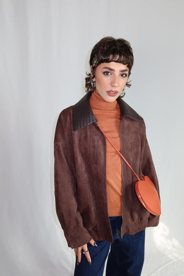 BOMBER SCAMOSCIATO “ALDER” 00015