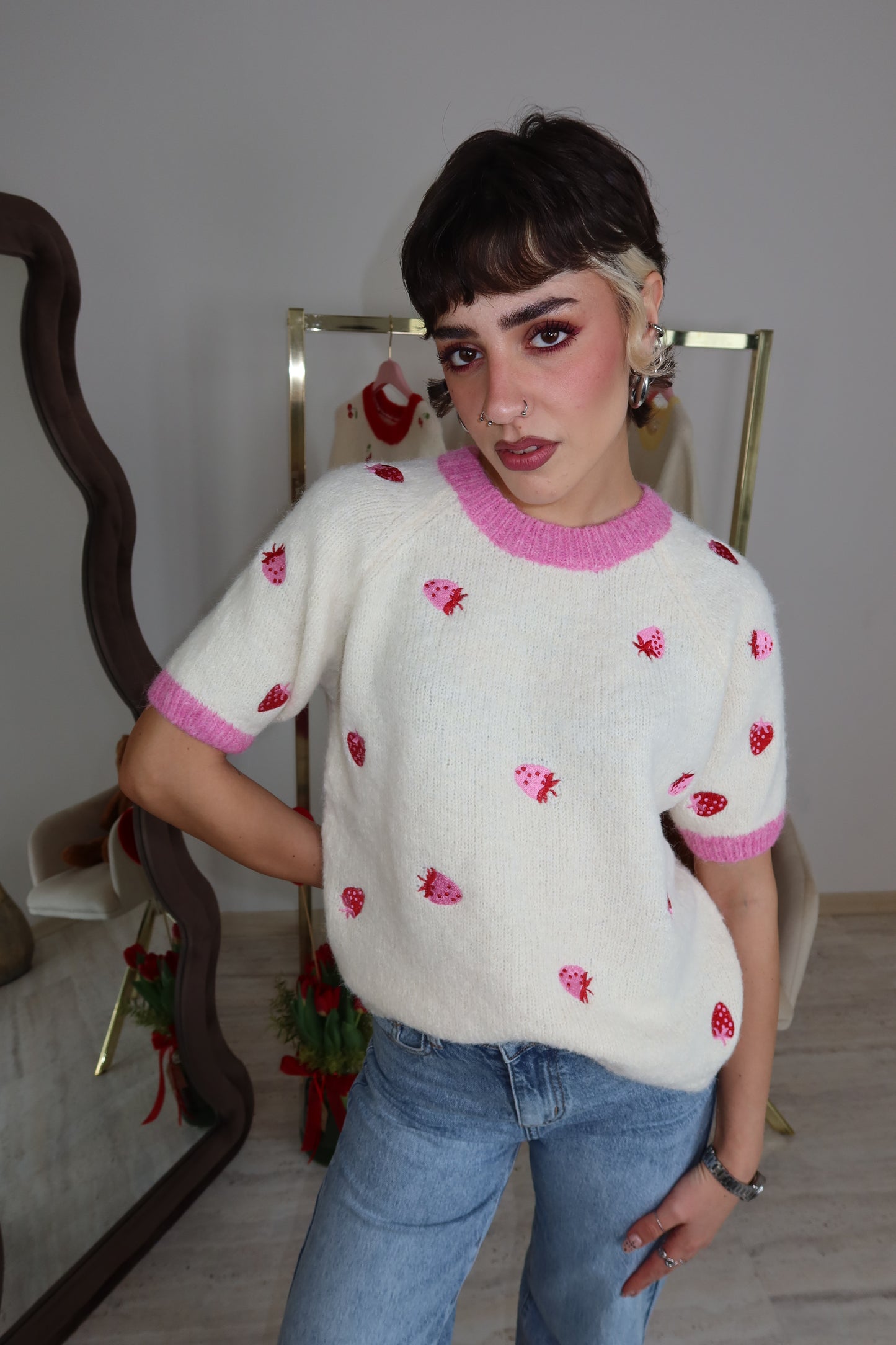 Maglioncino “ Strawberry Love”