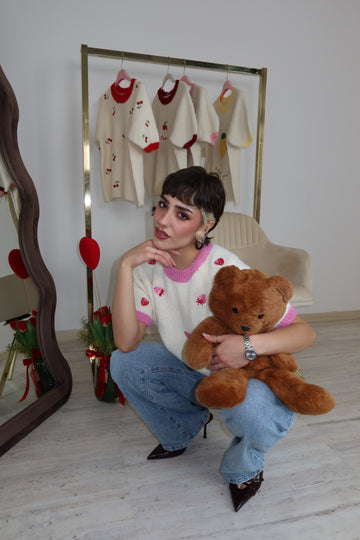 Maglioncino “ Strawberry Love”