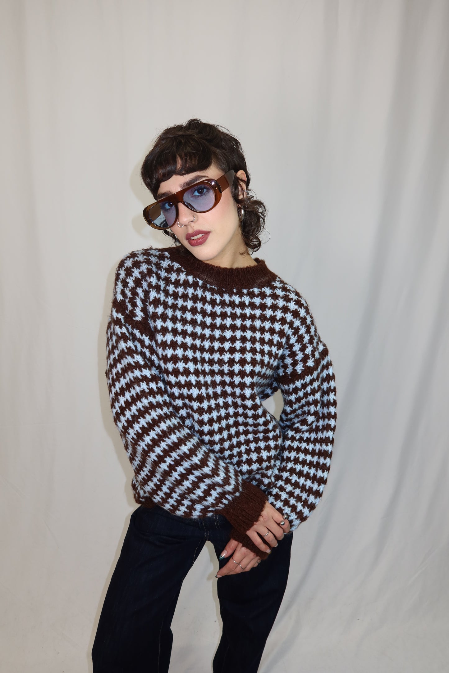 MAGLIONE OVERSIZE HOUNDY