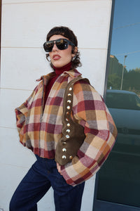 BOMBER “MAPLE” – Plaid Warm Edition