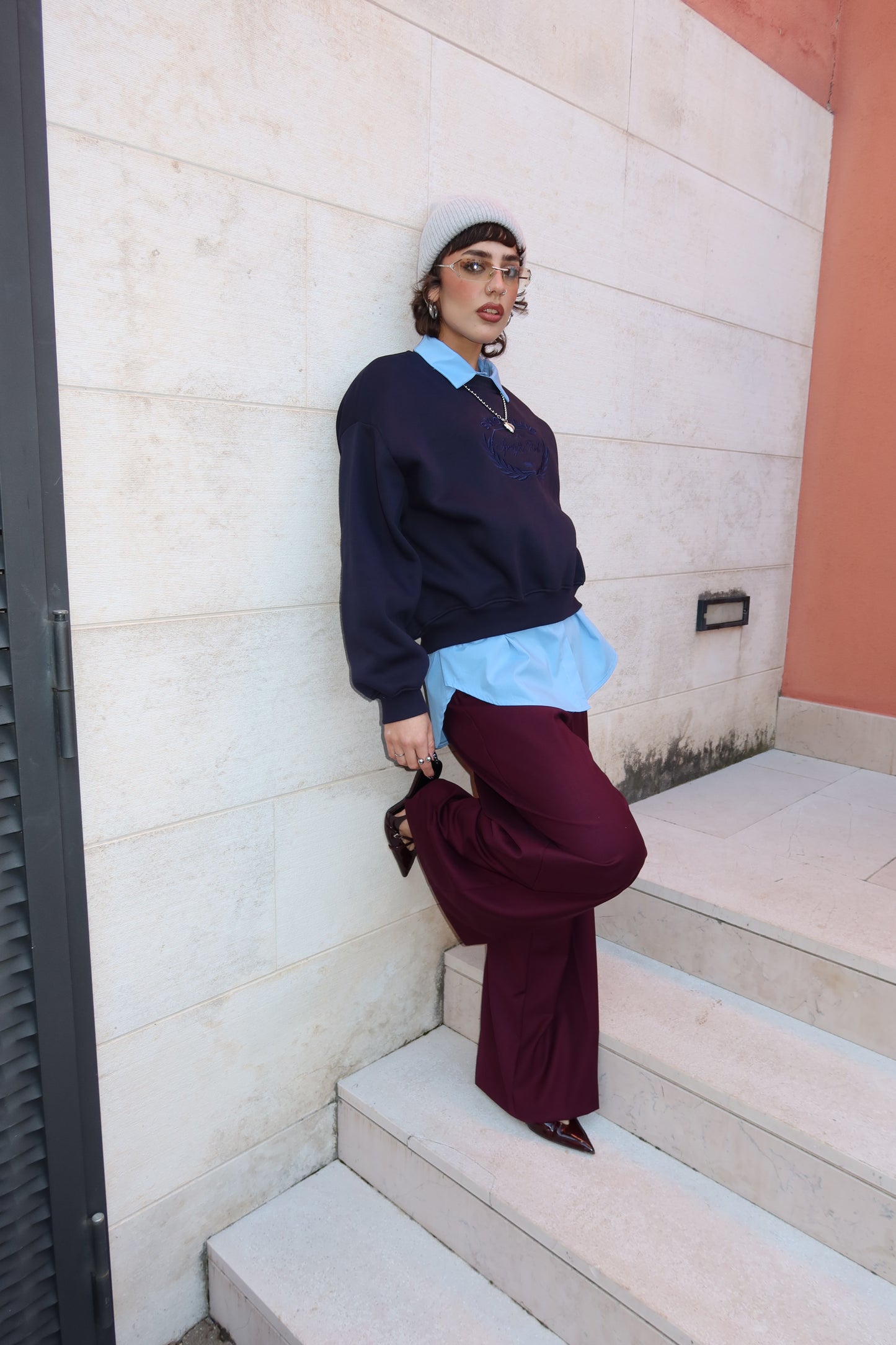 FELPA OVERSIZE “SOHO CLUB”