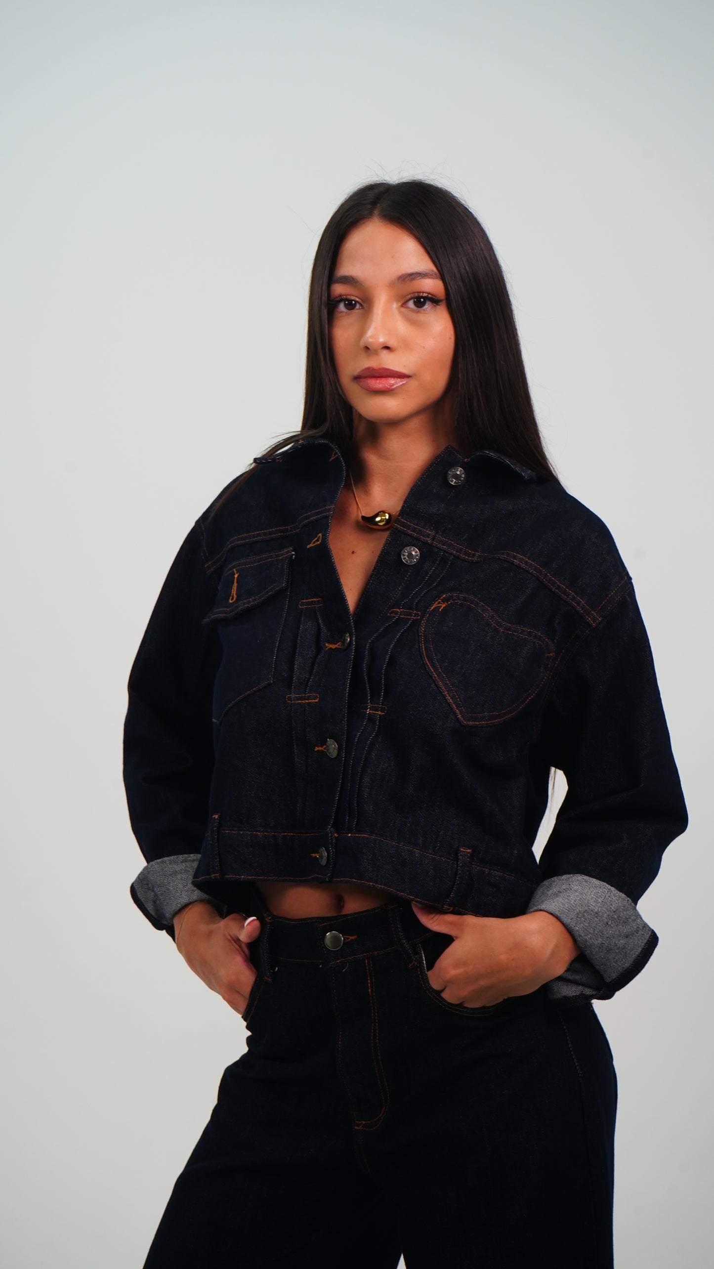 Denim Set “Heartbeat”