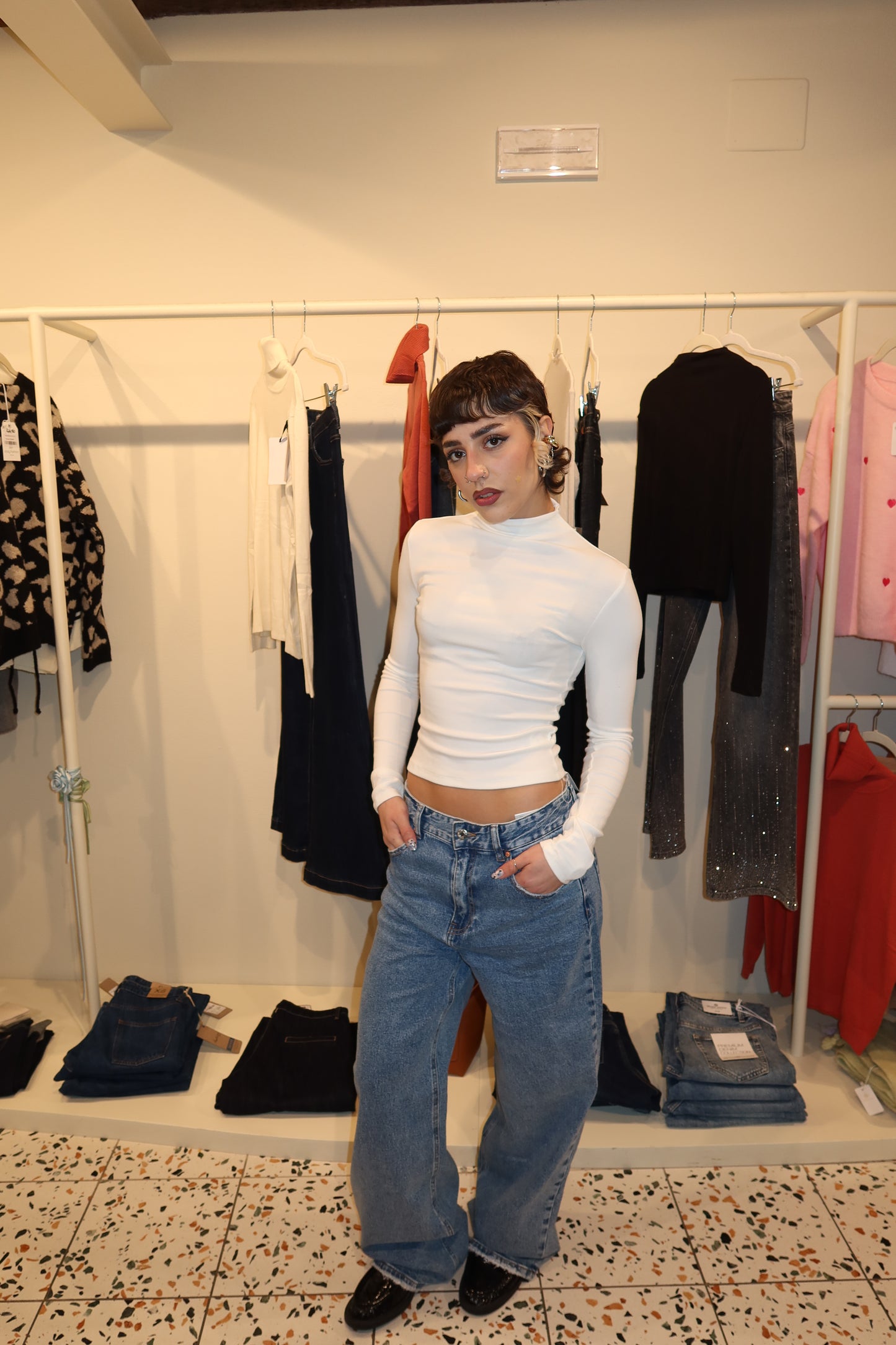 Maglia strech A64040 my style