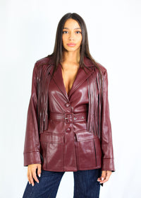 BLAZER DAKOTA – BORDEAUX FRANGE EDITION