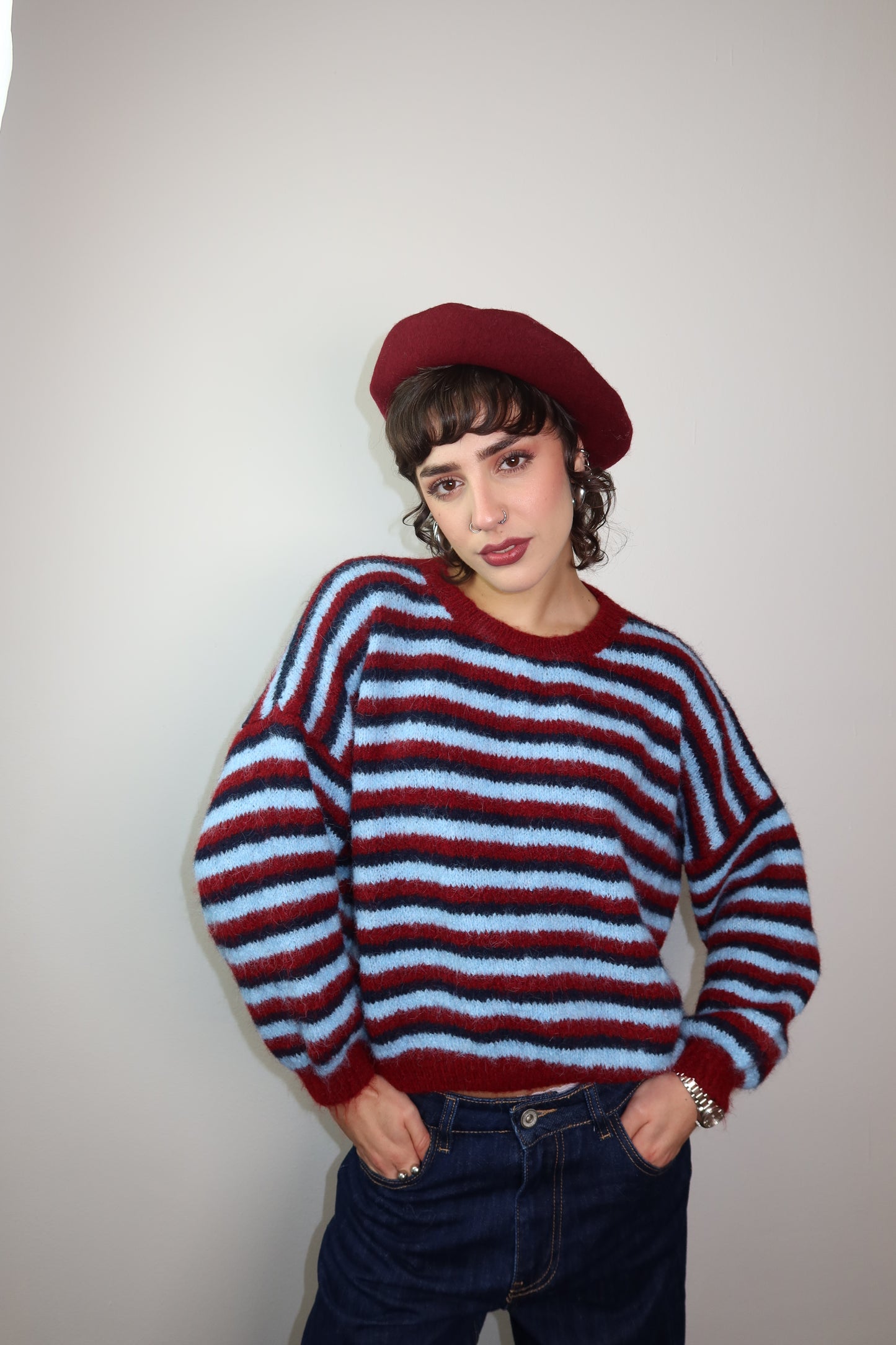 MAGLIONE RIGHE CLOUDY