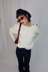 MAGLIONE “LUCILLE” PANNA