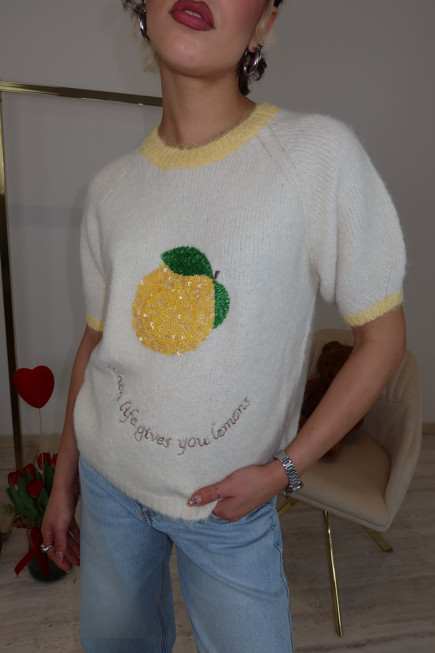 Maglioncino “ Lemon Juice”