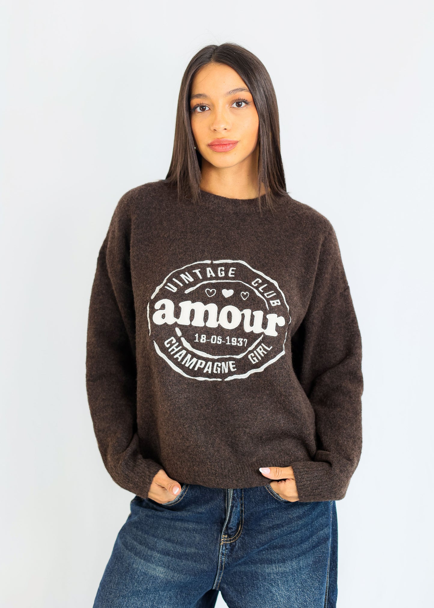 AMOUR CLUB SWEATER