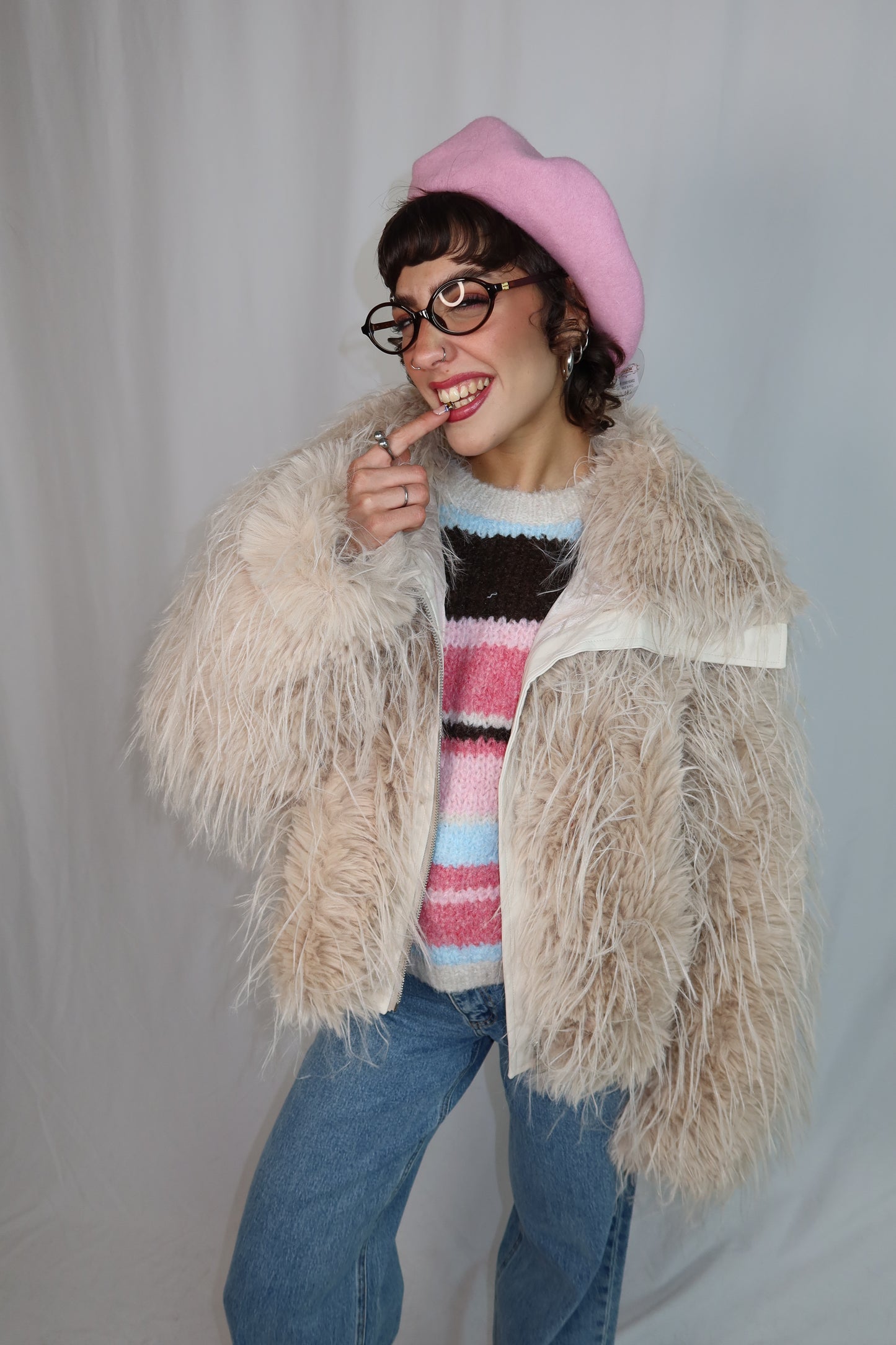 ECO PELLICCIA “LUXE FLUFF” VANILLA