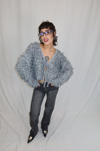 MAGLIONE LOOPY GRIGIO