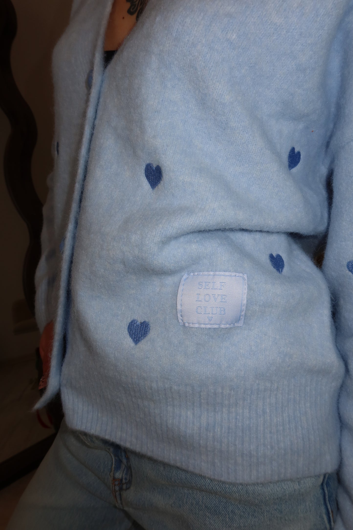 Cardigan “Valentina” Azzurro