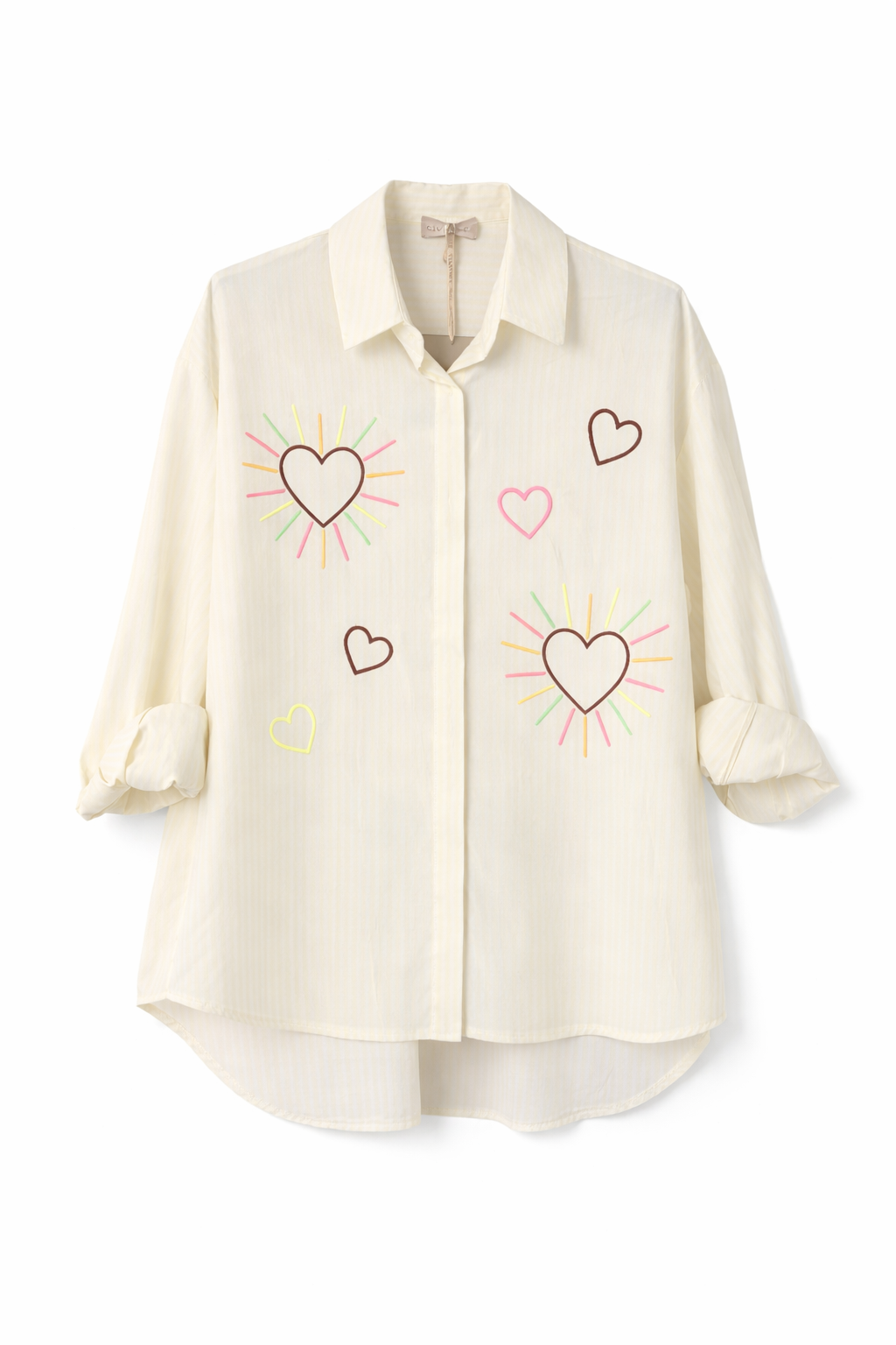 Camicia " SUNNY HEART" - CIVICO 1 -  COM 26097