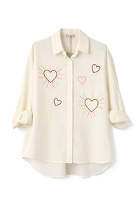 Camicia " SUNNY HEART" - CIVICO 1 -  COM 26097