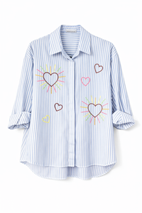 Camicia " SUNNY HEART" - CIVICO 1 -  COM 26097