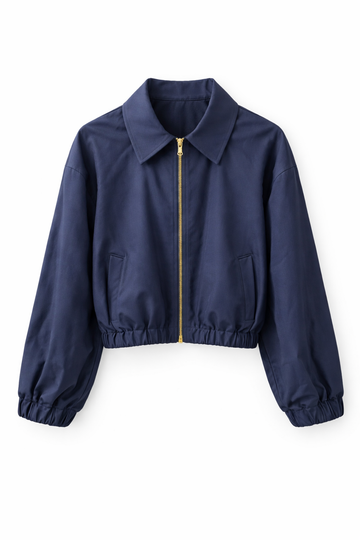 Bomber cotone KIXISIX 1831BLU