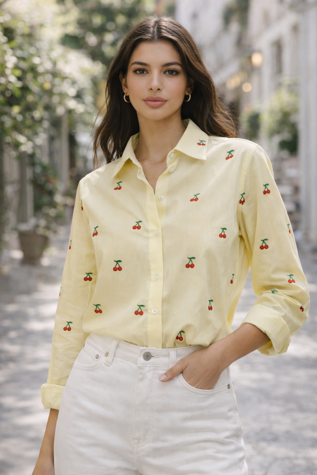 Camicia VIVI ciliegia AI2526