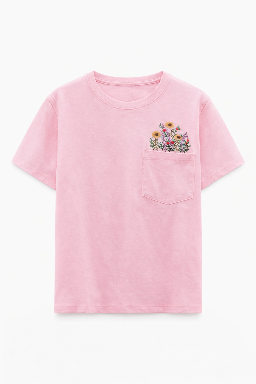 T-shirt “FLOWER POCKET “ - Trendy G68106