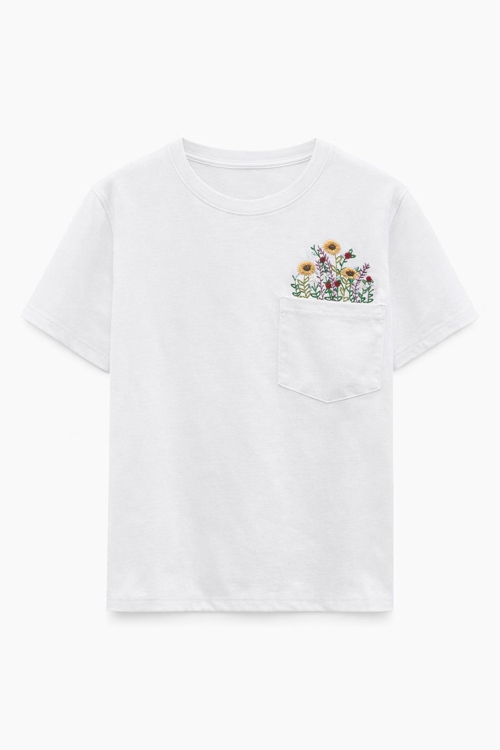 T-shirt “FLOWER POCKET “ - Trendy G68106