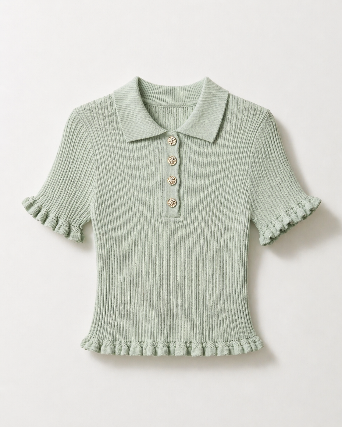 Top verde acido C&M 20991