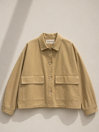 Giacca “Sahara” Oversize in Cotone