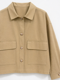 Giacca “Sahara” Oversize in Cotone