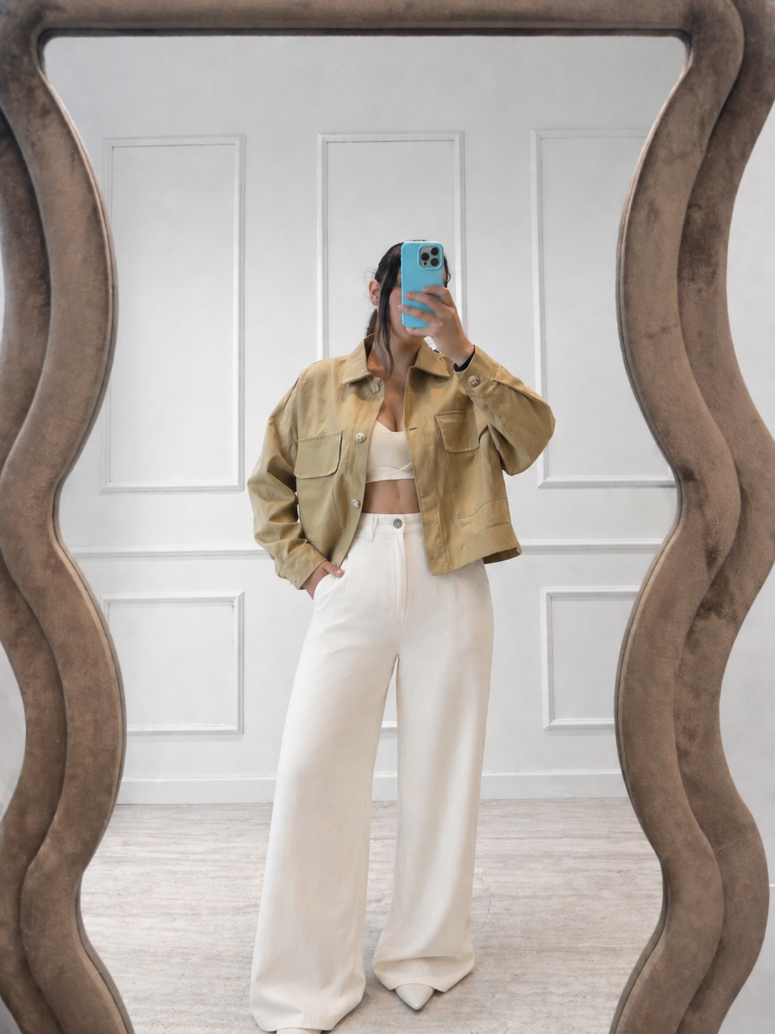Giacca “Sahara” Oversize in Cotone