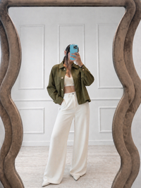 Giacca “Sahara” Oversize in Cotone