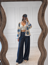 Cardigan Crochet “Bloom”