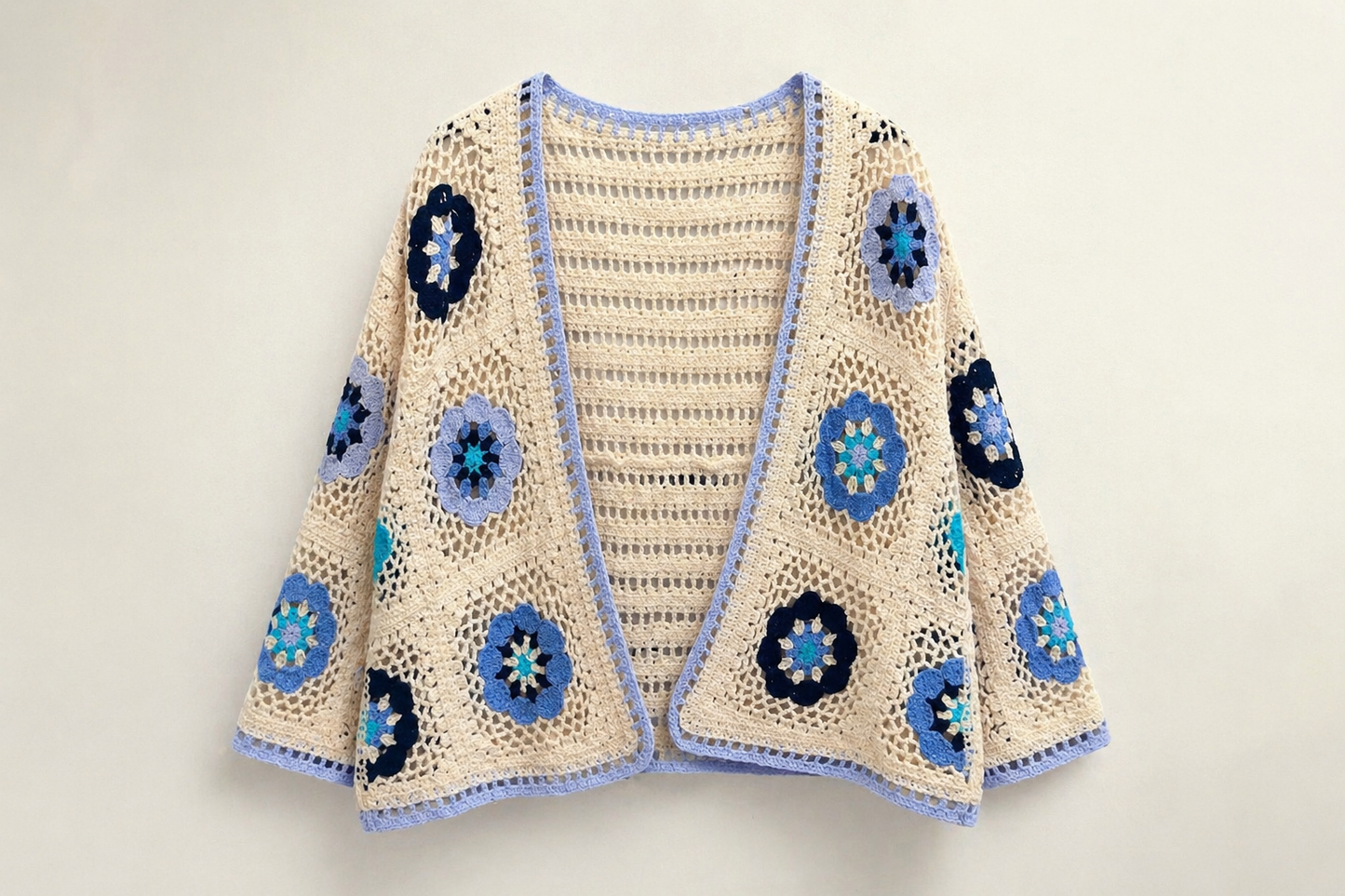 Cardigan Crochet “Bloom”