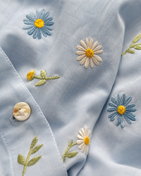Camicia “Margot” Ricamata