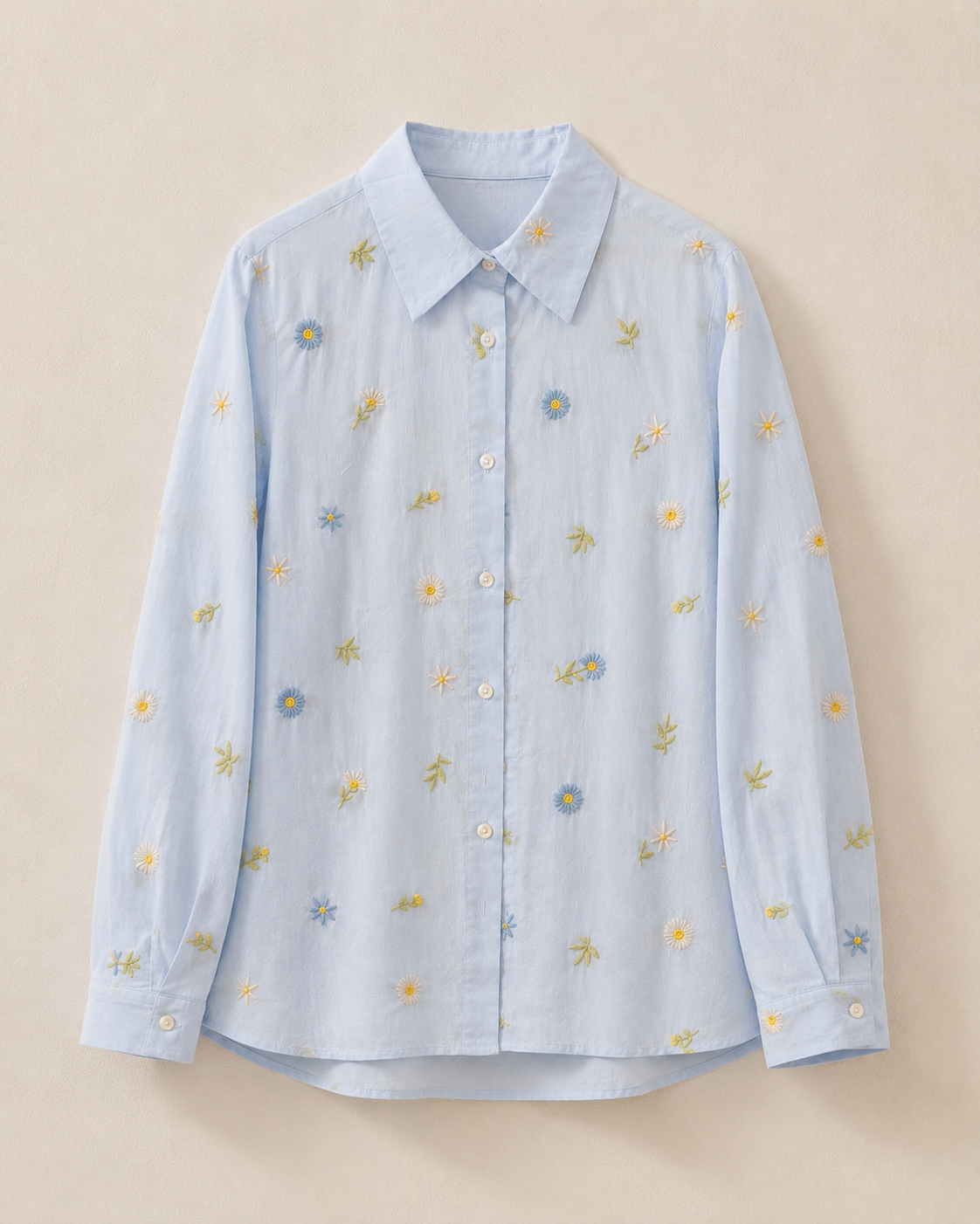 Camicia “Margot” Ricamata