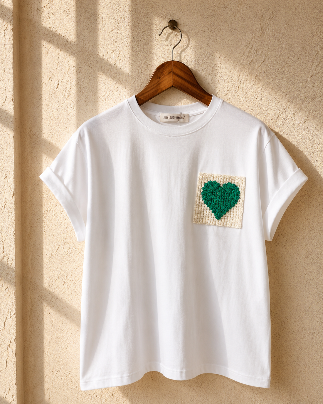 T-shirt “Cuore Crochet”